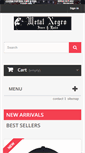 Mobile Screenshot of metalnegro.com